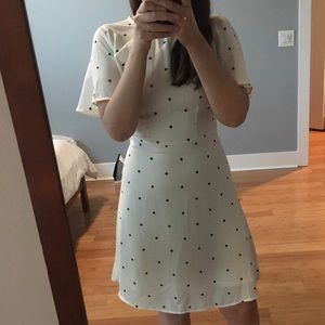 H&M Polkadot Flutter Sleeve Deess